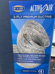 Active Air 8•25 premium Ducting