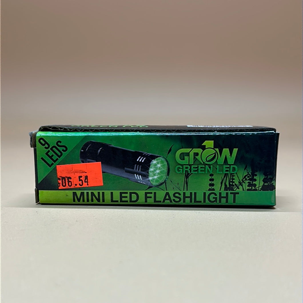 Grow1 Green Mini Led Flashlight