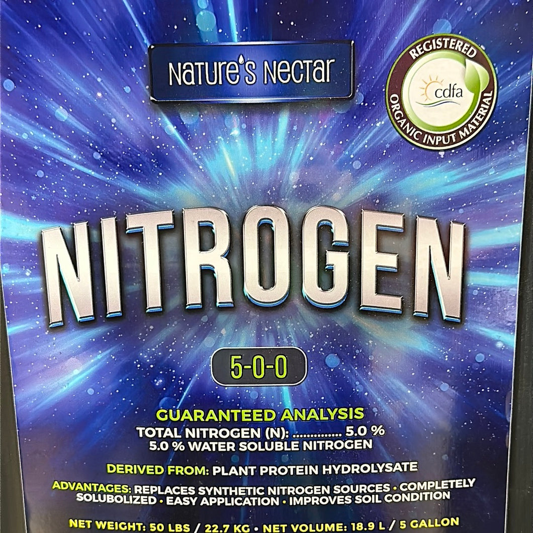 Natures Nectar Nitrogen 5 Gal