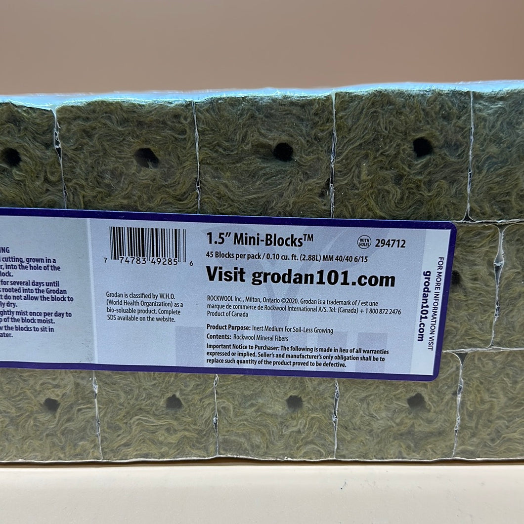 Grodan 1.5 MiniBlocks
