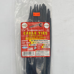 Cable Ties 11.8 Black