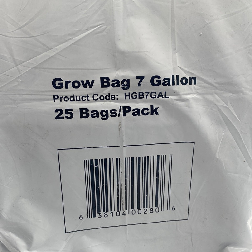 GRO PRO GROW BAGS 7 GAL 25 pk