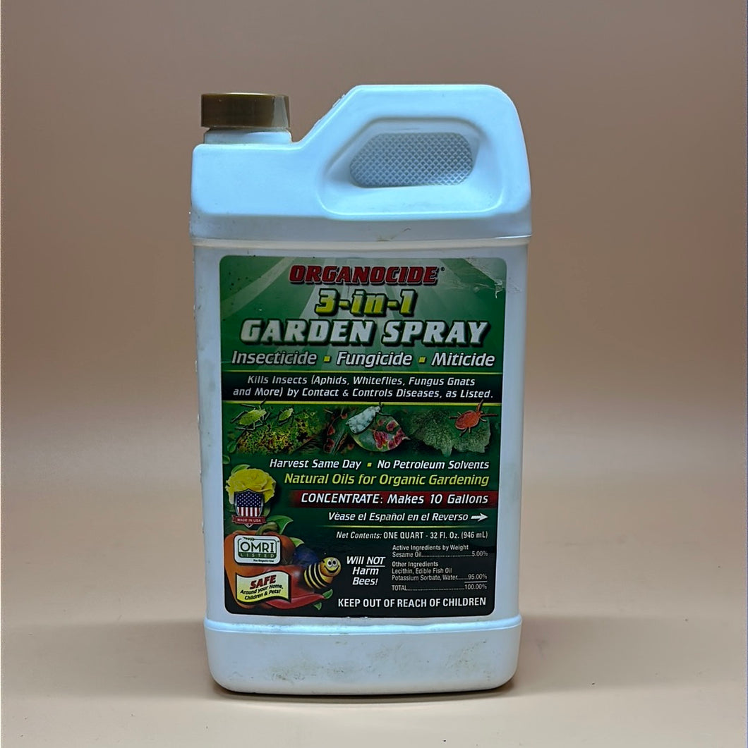 Organocide 3-in-1 1QT