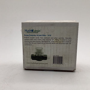 Hydrologic 3/8” pump & inlet filter