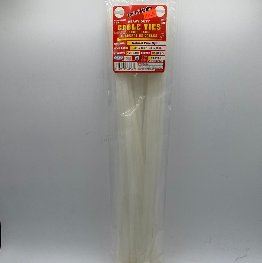 Cable Ties 18”