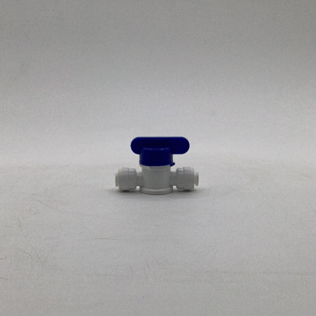 In-line shut off valve 1/4
