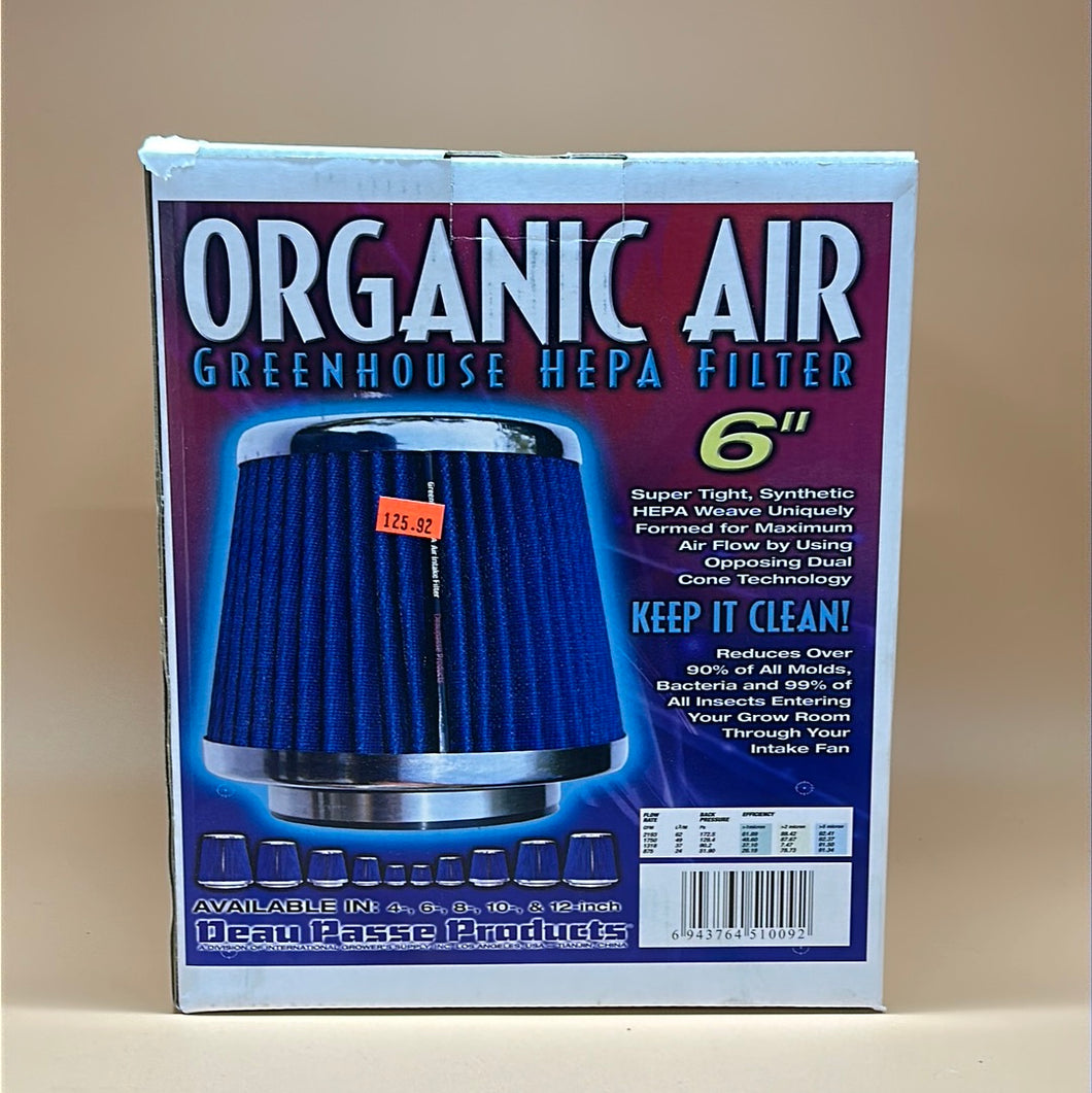 Phat Hepa Intake Filter 6”