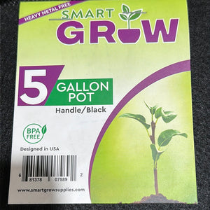 Smart Grow 5 Gallon Fabric Pot
