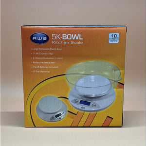 Aws 5K- Bowl Kitchen Scale