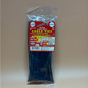 Tool City Cable Ties 8” 18lbs