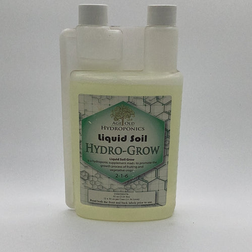 Age old hydroponics liquid soil grow 32oz