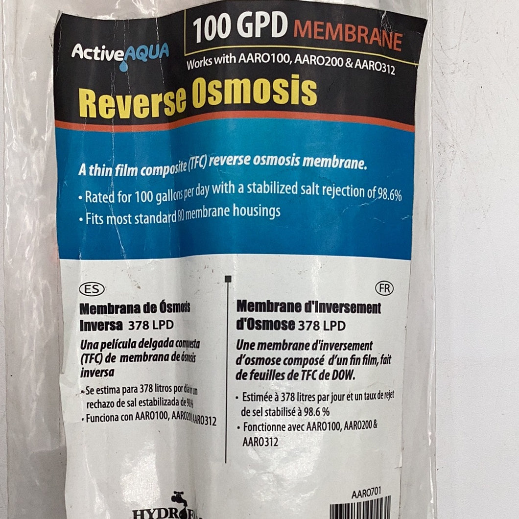 Active aqua 100gpd membrane