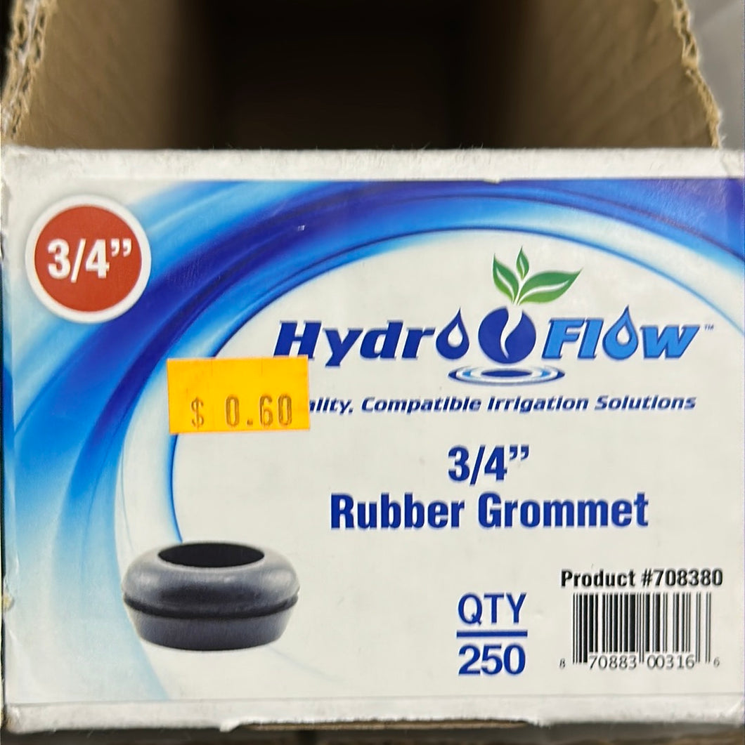 HydroFlow 3/4” Rubber Grommet