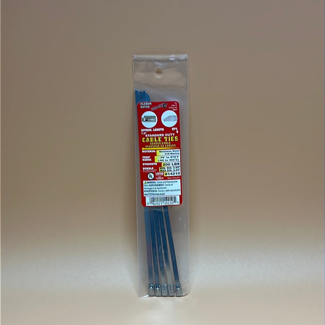 Tool City Cable Ties 7.9”