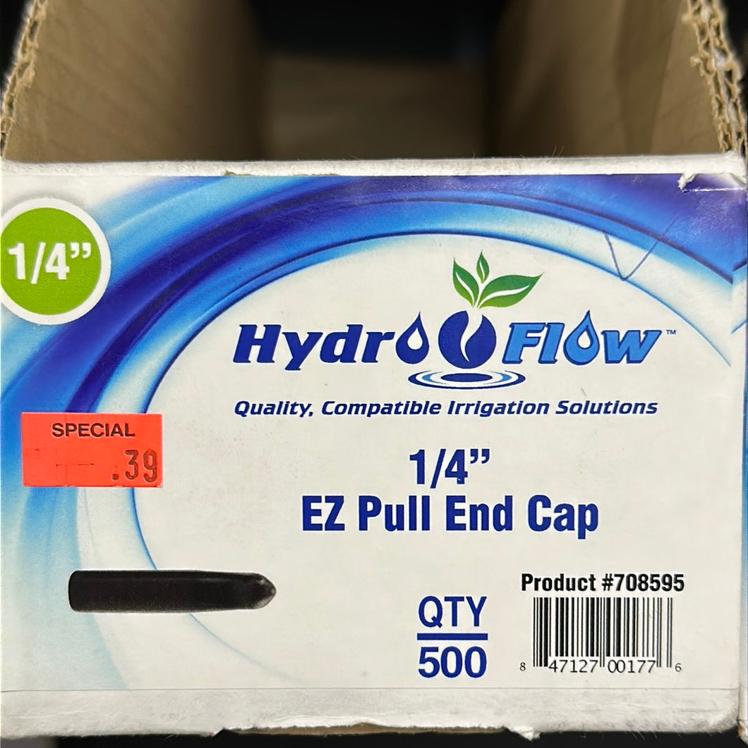 HydroFlow 1/4” Ez Pull End Cap