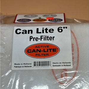 Can Lite 6” Pre Filter