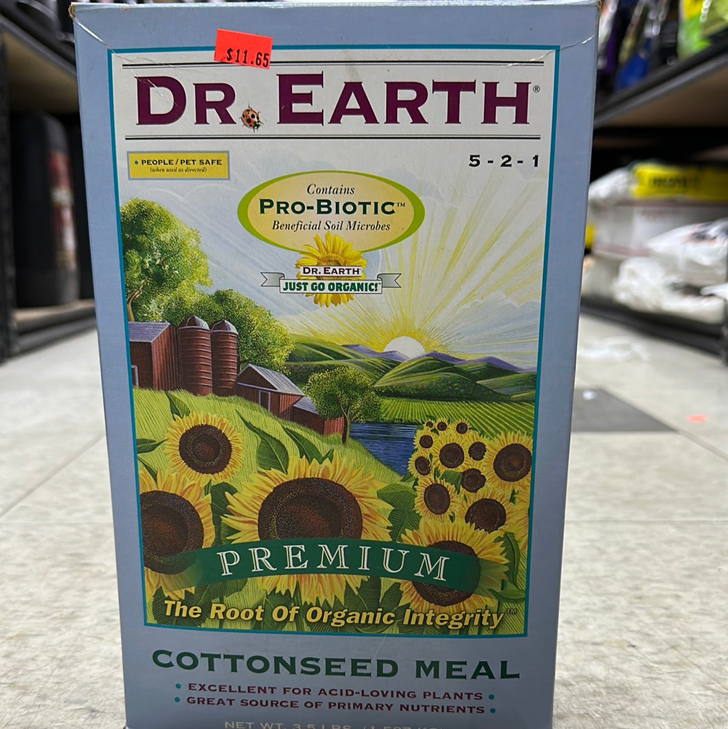 Dr Earth Cottonseed Meal 3.5lbs