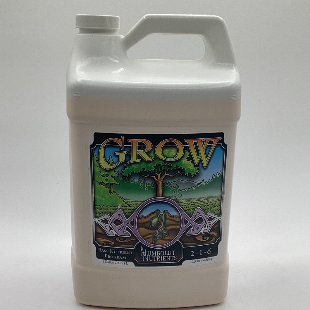 Humboldt nutrients grow gallon