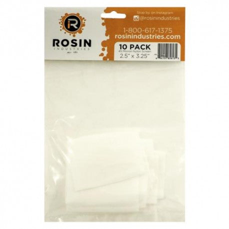 Rosin - 45 Micron Bags - 10 Pack